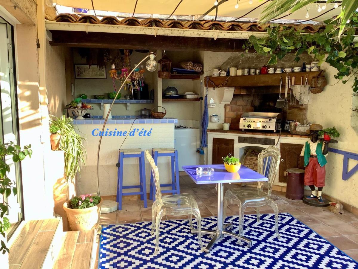 Les Grimaldines - Maison d'Hôtes Cagnes-sur-Mer Exterior foto