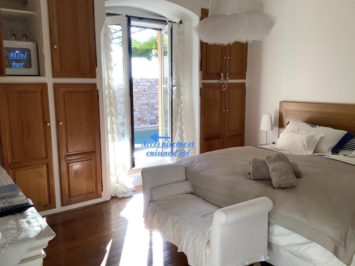 Les Grimaldines - Maison d'Hôtes Cagnes-sur-Mer Exterior foto