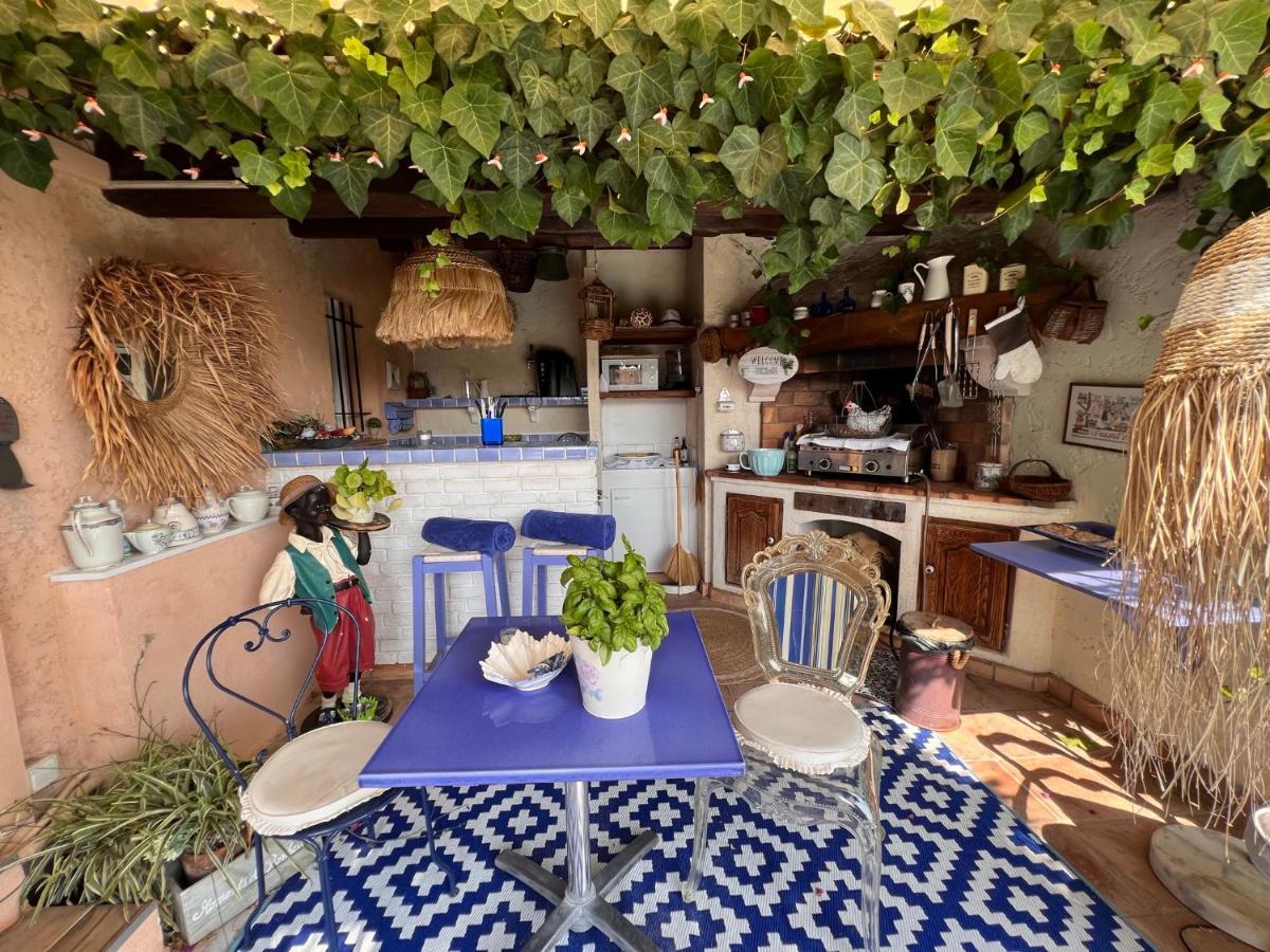 Les Grimaldines - Maison d'Hôtes Cagnes-sur-Mer Exterior foto