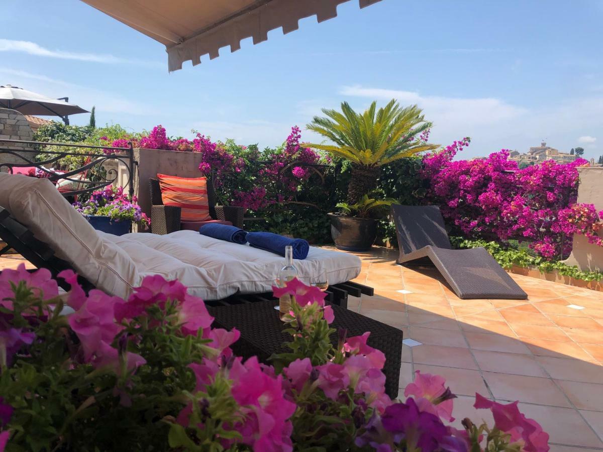 Les Grimaldines - Maison d'Hôtes Cagnes-sur-Mer Exterior foto